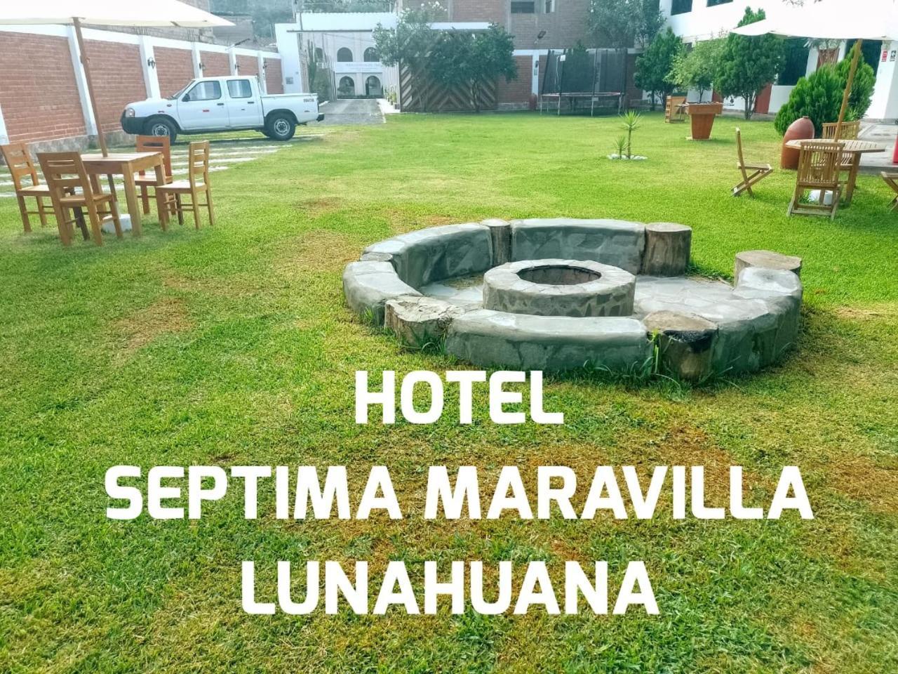 Hotel Septima Maravilla Lunahuana Exterior photo